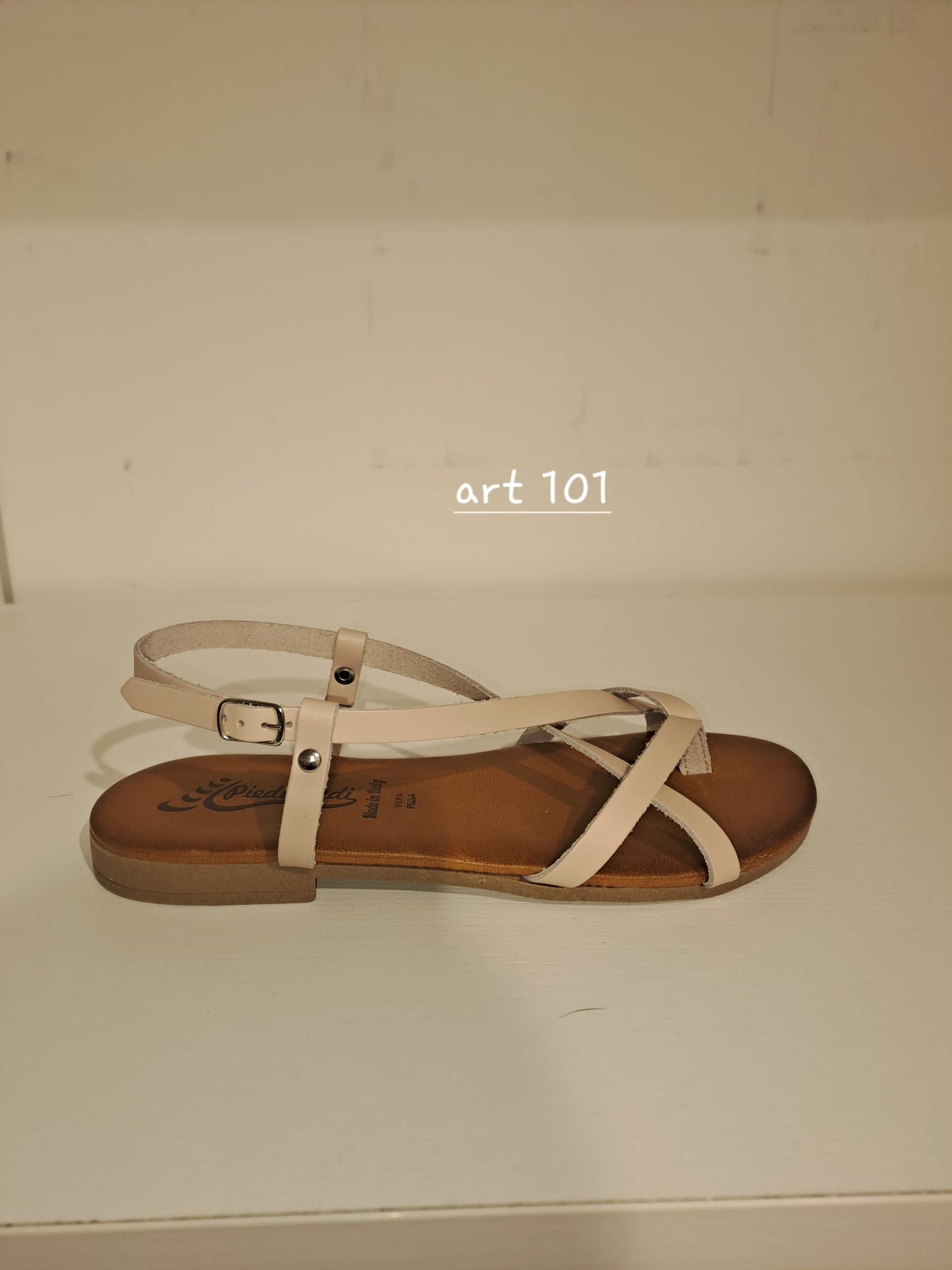 BATIX 101 SANDALI INFRADITO DONNA IN VACCHETTA