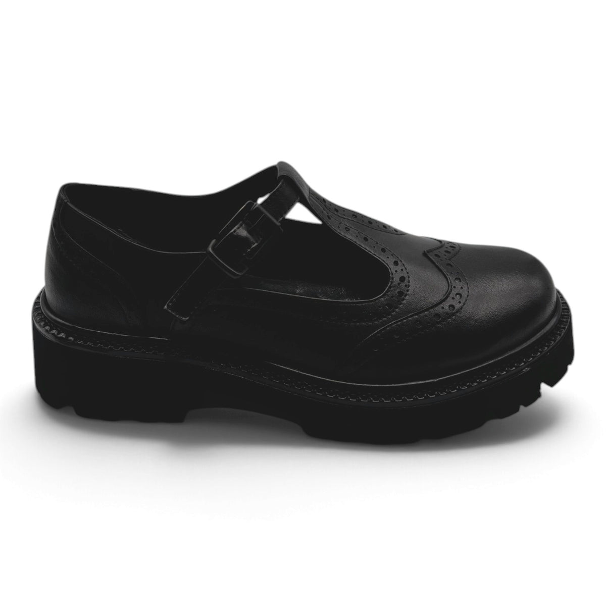 Sofia Mare 12047 Mary Jane in vera pelle stile brogue