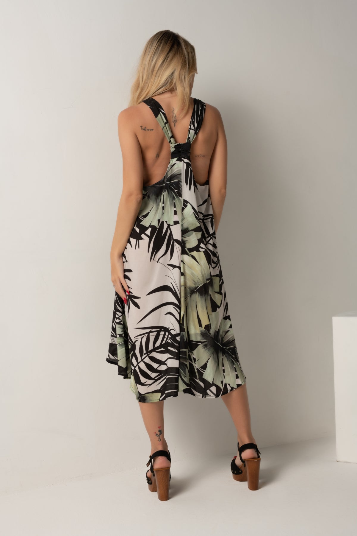 VESTITO LUNGO FANTASIA LOK253