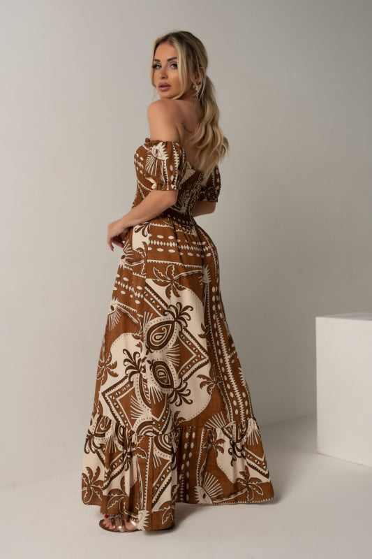 VESTITO LUNGO FANTASIE YM11936