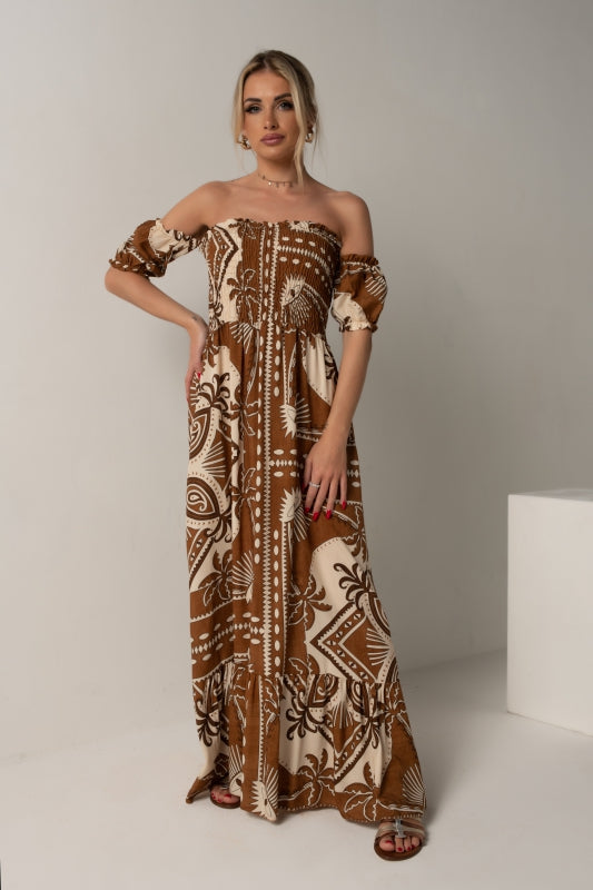 VESTITO LUNGO FANTASIE YM11936
