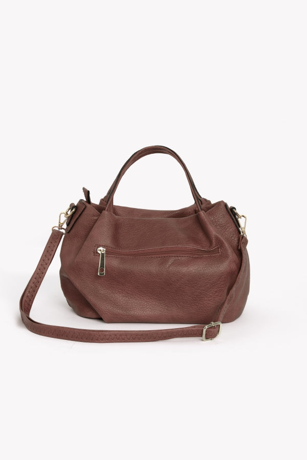 HJ826 BORSA A MANO CON DOPPIO MANICO TRACOLLA LUNGA REGOLABILE