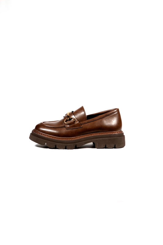 CHUNKY LOAFERS 88269 BROWN