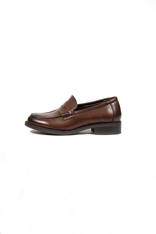 LOAFERS 2Y3556-8A COLLEGE WOMEN'S BROWN