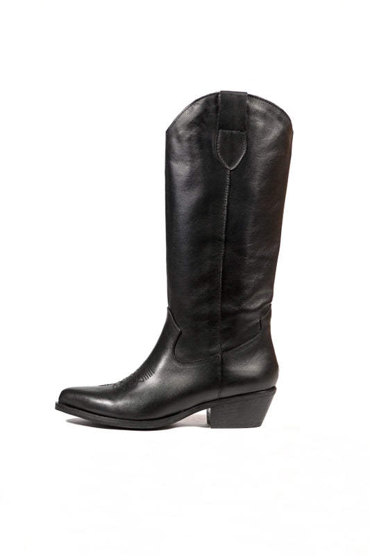 Dakota boots texani 22p in pelle nero