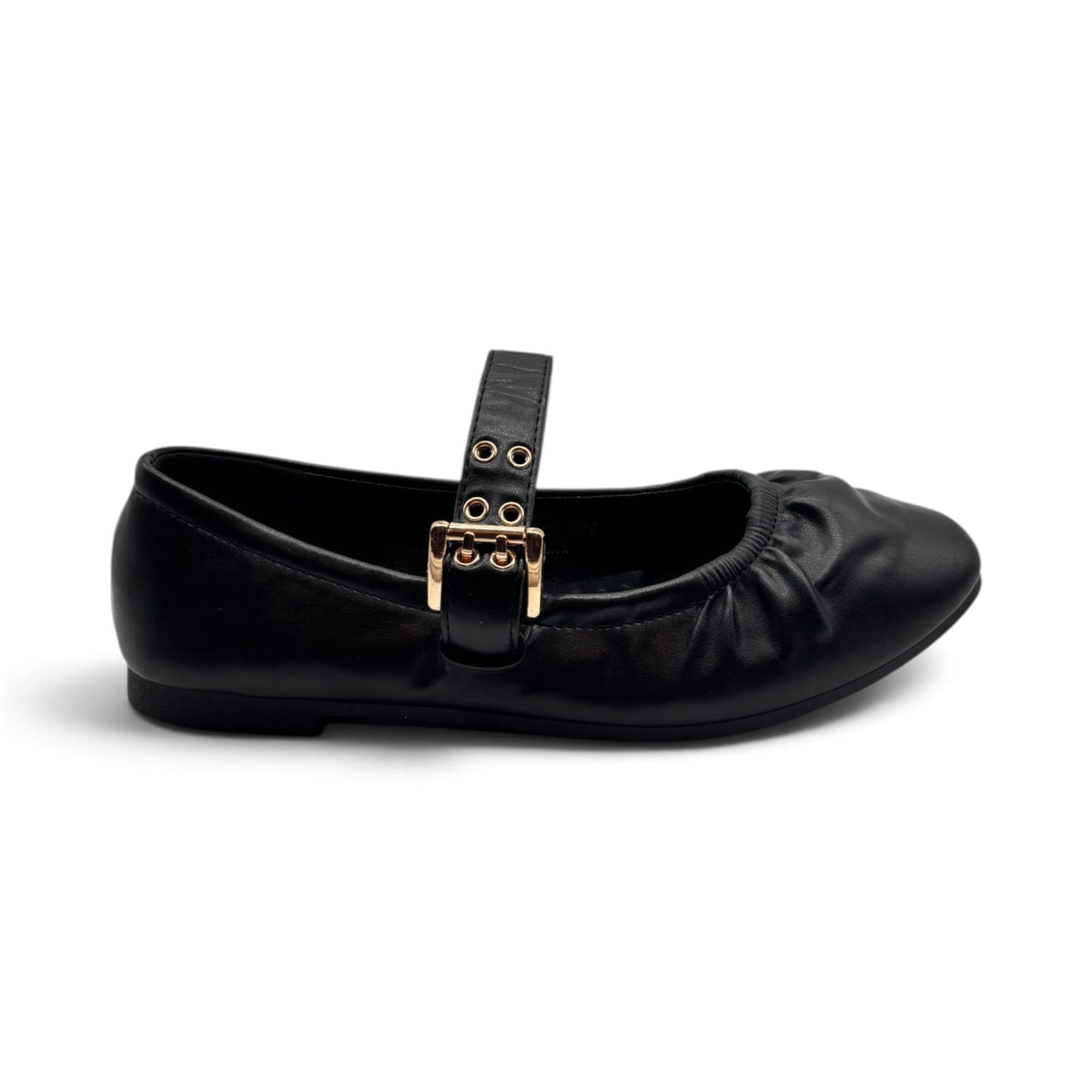 Batix 55-A110 Mary Jane ballerine arricciate con punta tonda