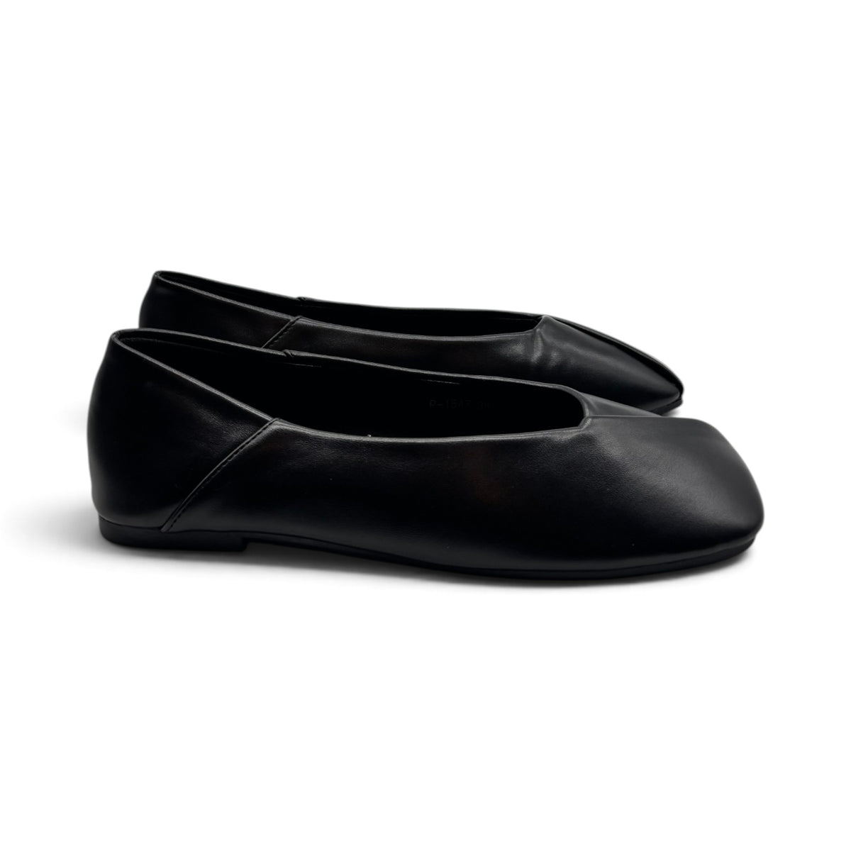 Batix P-1547 Ballerine con scollatura accollata e punta squadrata