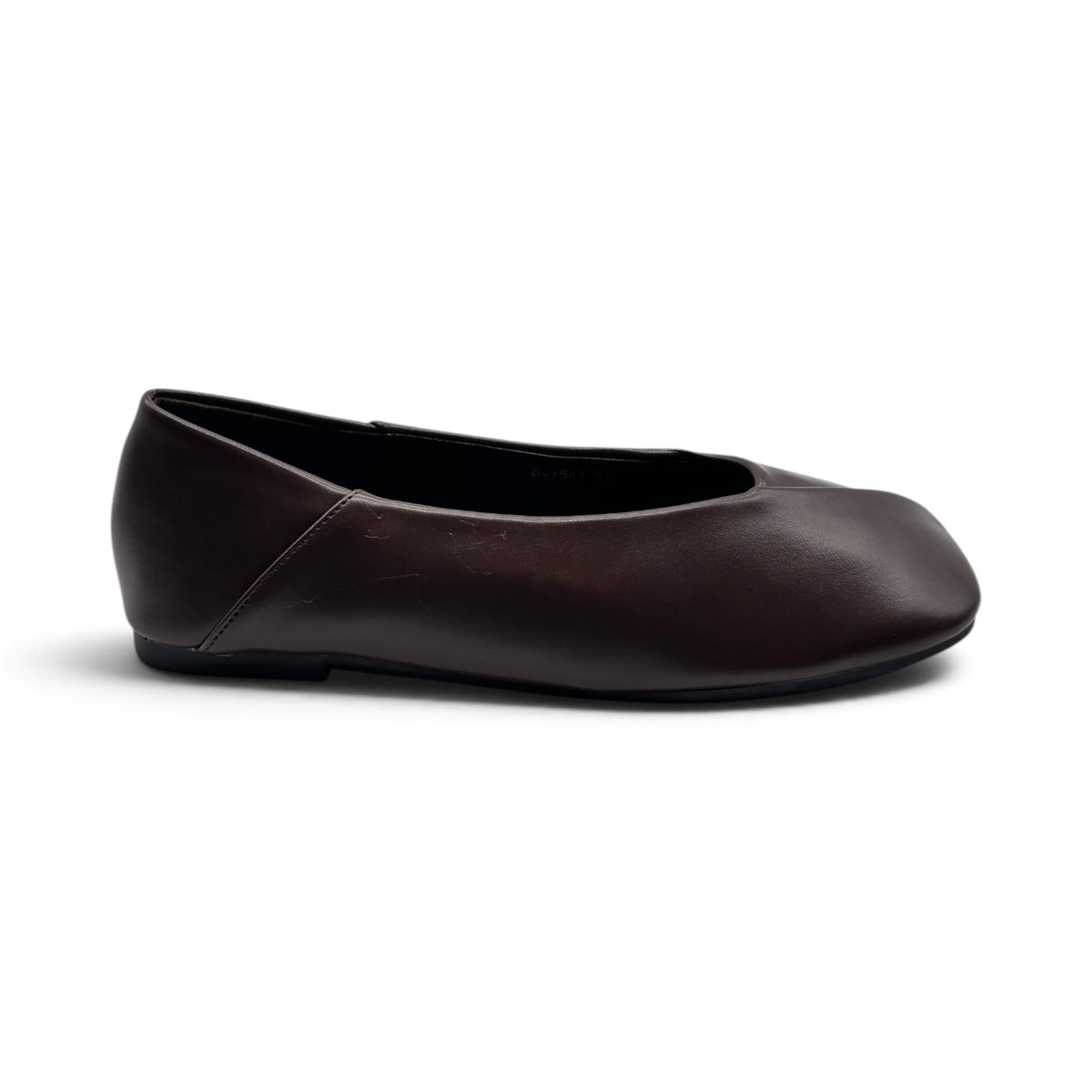 Batix P-1547 Ballerine con scollatura accollata e punta squadrata