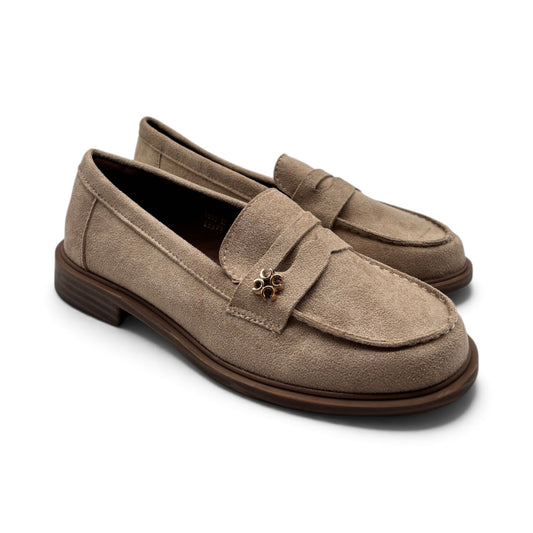 Batix 1530 Chunky loafers effetto scamosciato