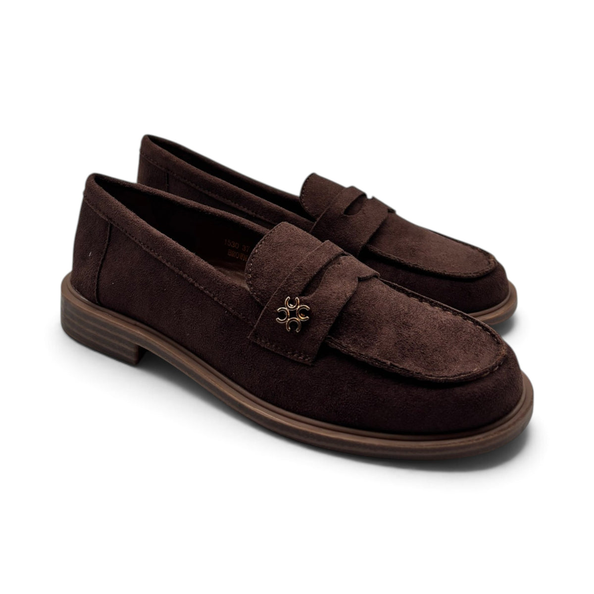 Batix 1530 Chunky loafers effetto scamosciato