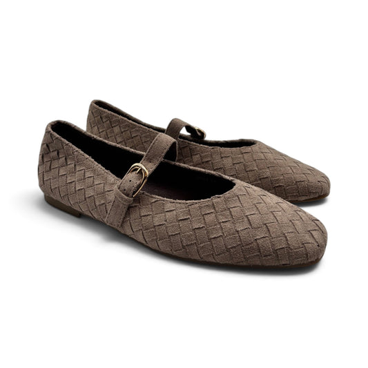 Batix Q1601 Ballerine Mary Jane con tomaia intrecciata