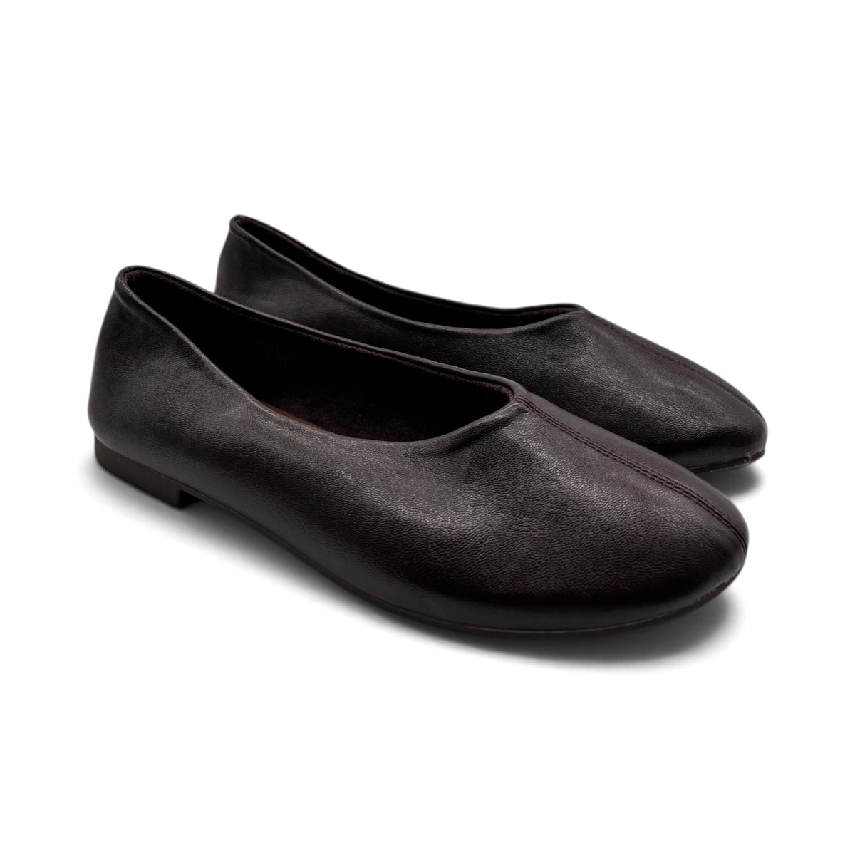 Batix 9872 Ballerine con scollatura alta e cucitura centrale