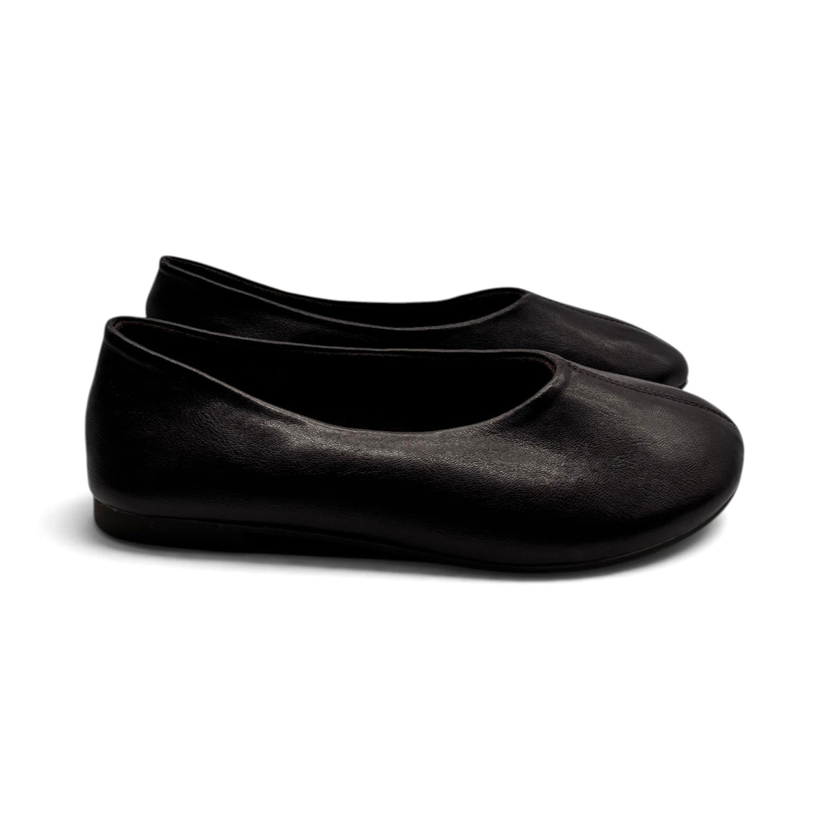 Batix 9872 Ballerine con scollatura alta e cucitura centrale