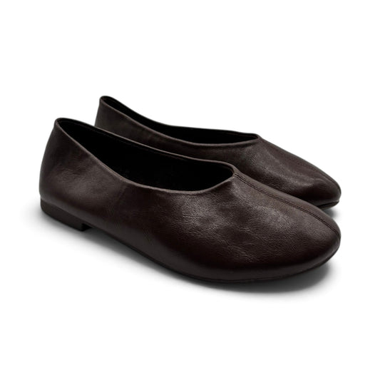 Batix 9872 Ballerine con scollatura alta e cucitura centrale