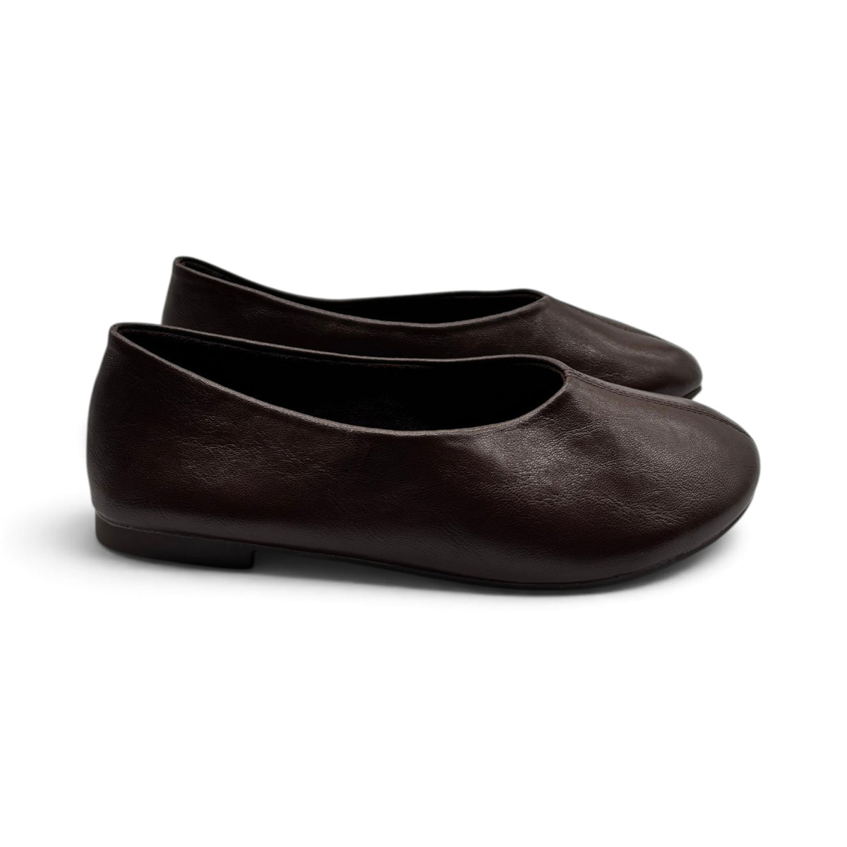 Batix 9872 Ballerine con scollatura alta e cucitura centrale