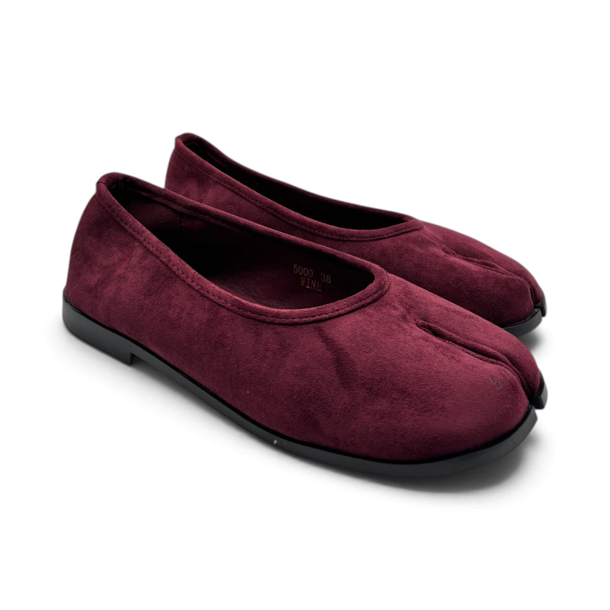 Batix 5000 Ballerine scamosciate stile Tabi