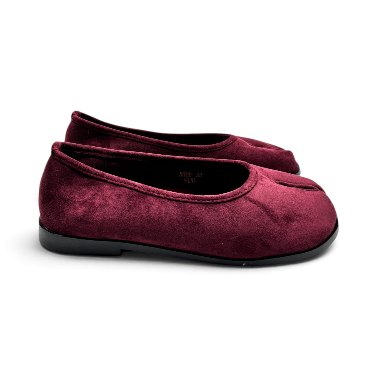 Batix 5000 Ballerine scamosciate stile Tabi