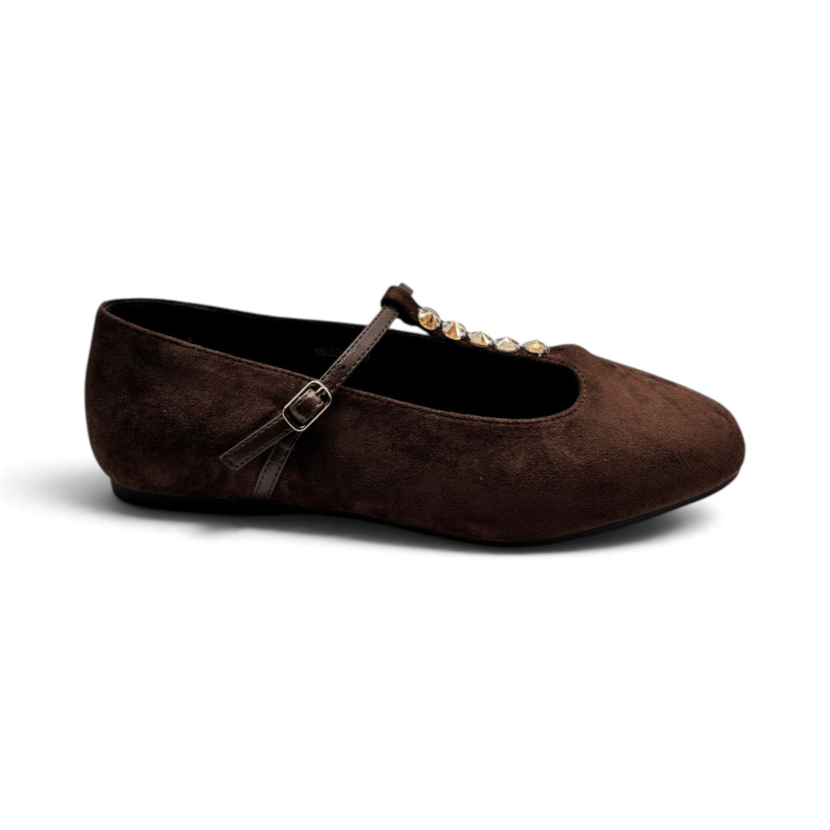 Batix R6801 Ballerine Mary Jane con cinturino con strass