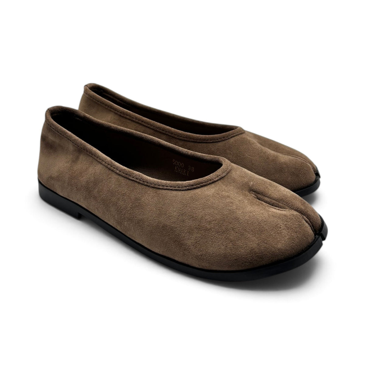Batix 5000 Ballerine scamosciate stile Tabi