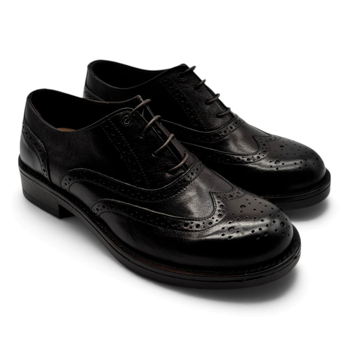 Exton AX33 Stringate donna con decorazione traforata