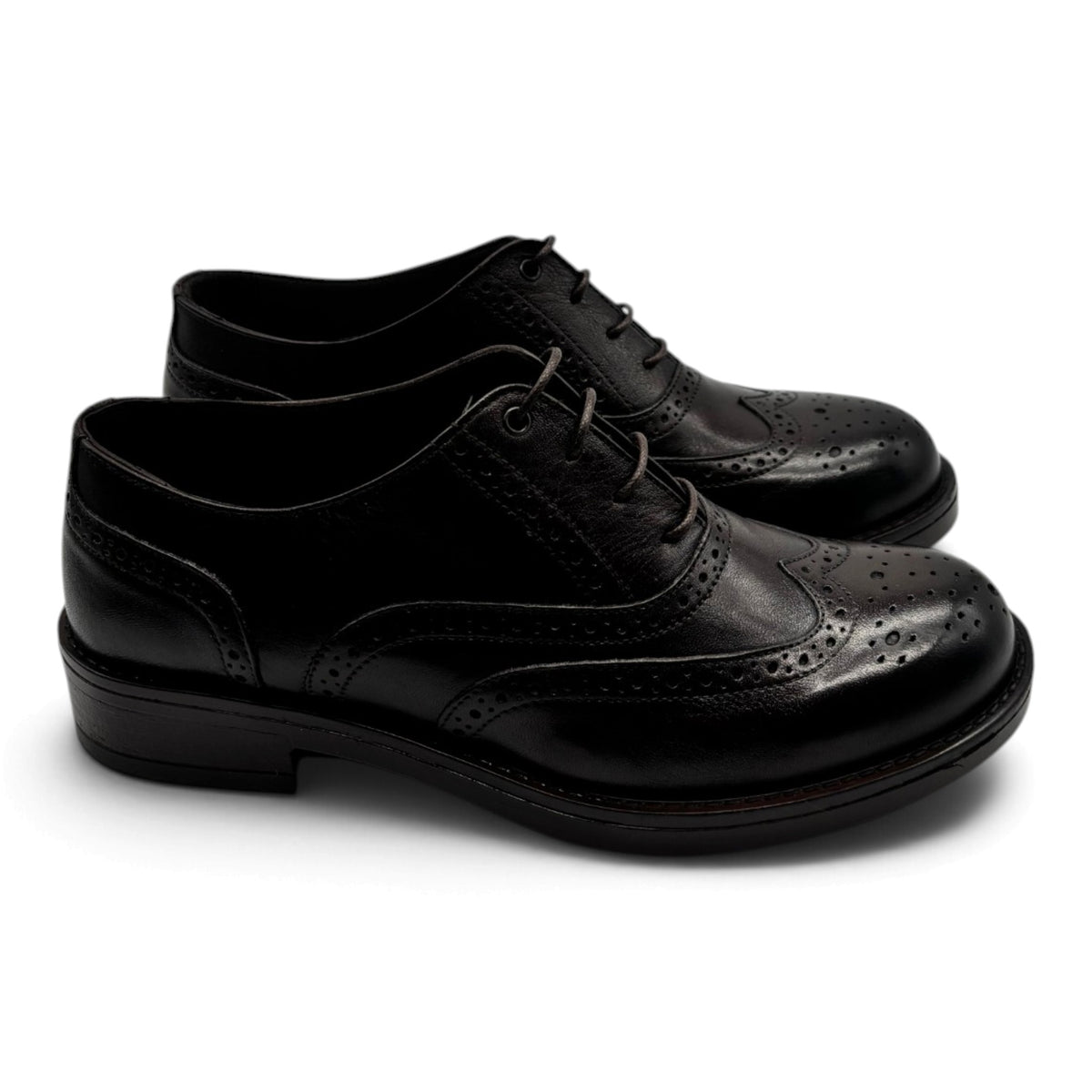 Exton AX33 Stringate donna con decorazione traforata