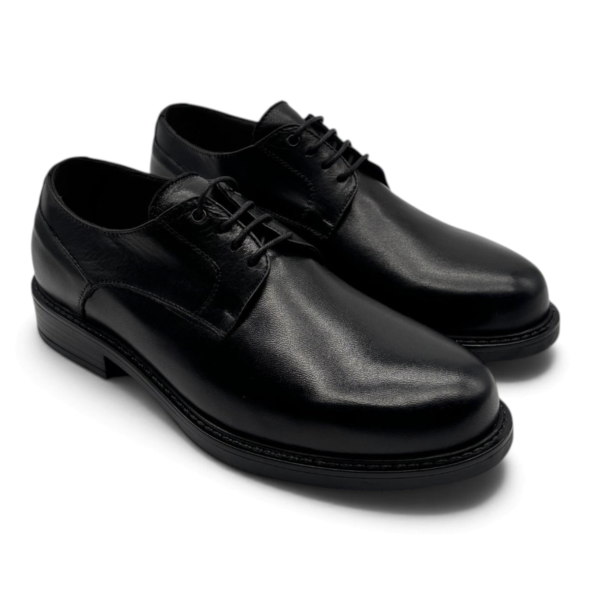 Exton AX20 Derby stringate in pelle liscia