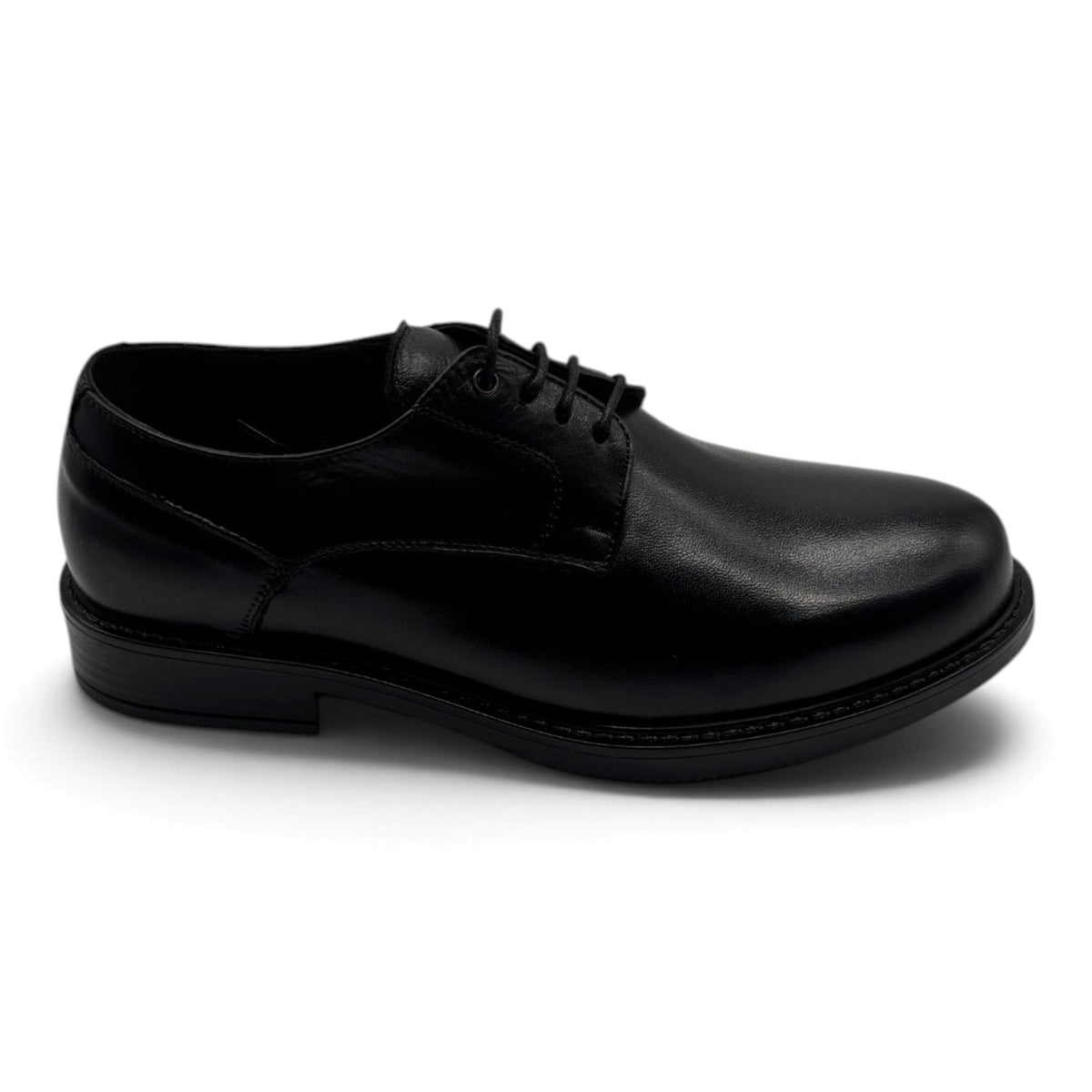 Exton AX20 Derby stringate in pelle liscia