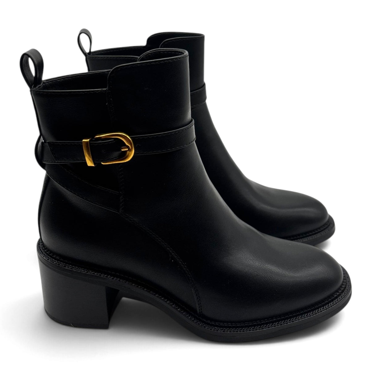 Gold&Gold GR683 Tronchetti con cinturino e fibbia