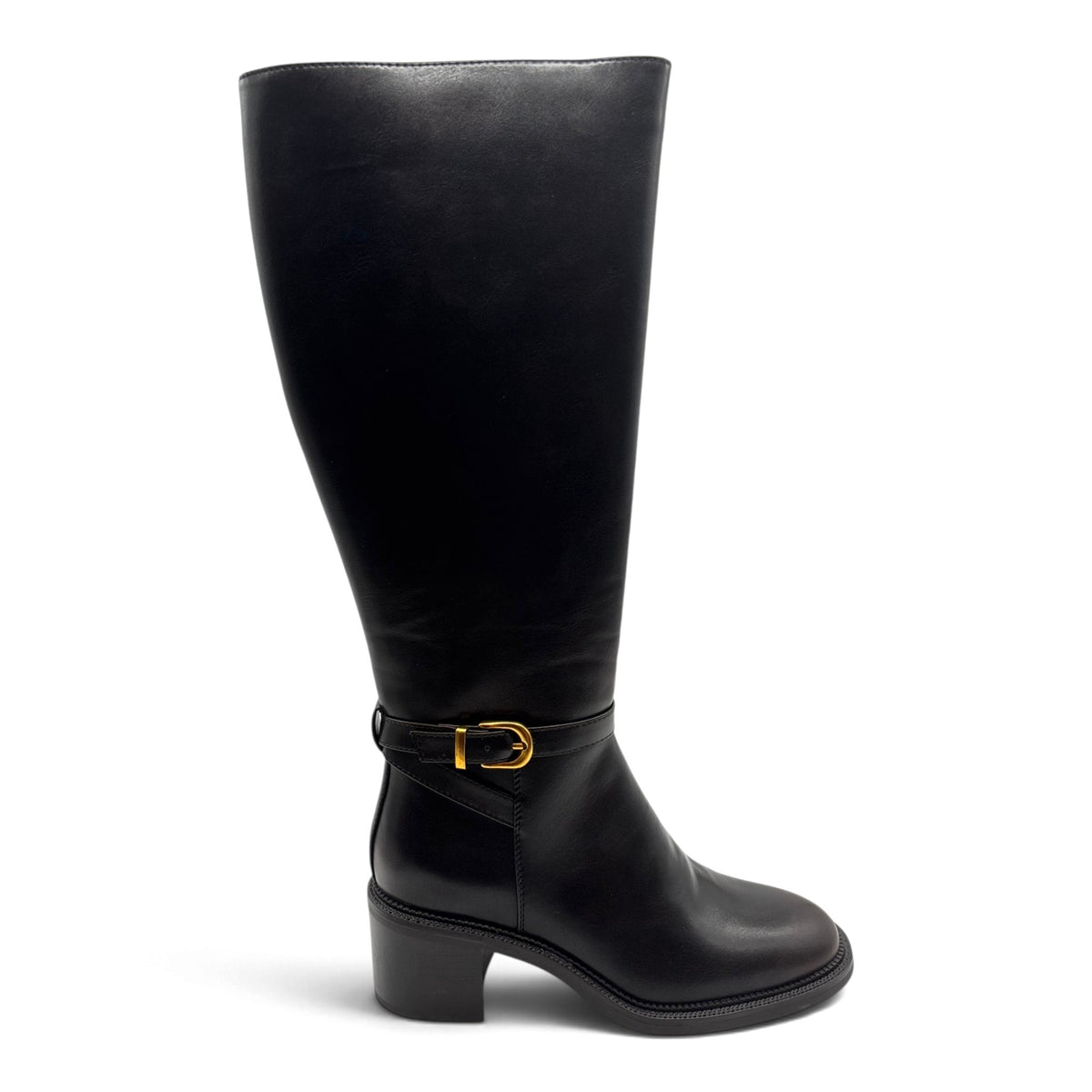 Gold&Gold GR682 Stivale alto con cinturino decorativo alla caviglia