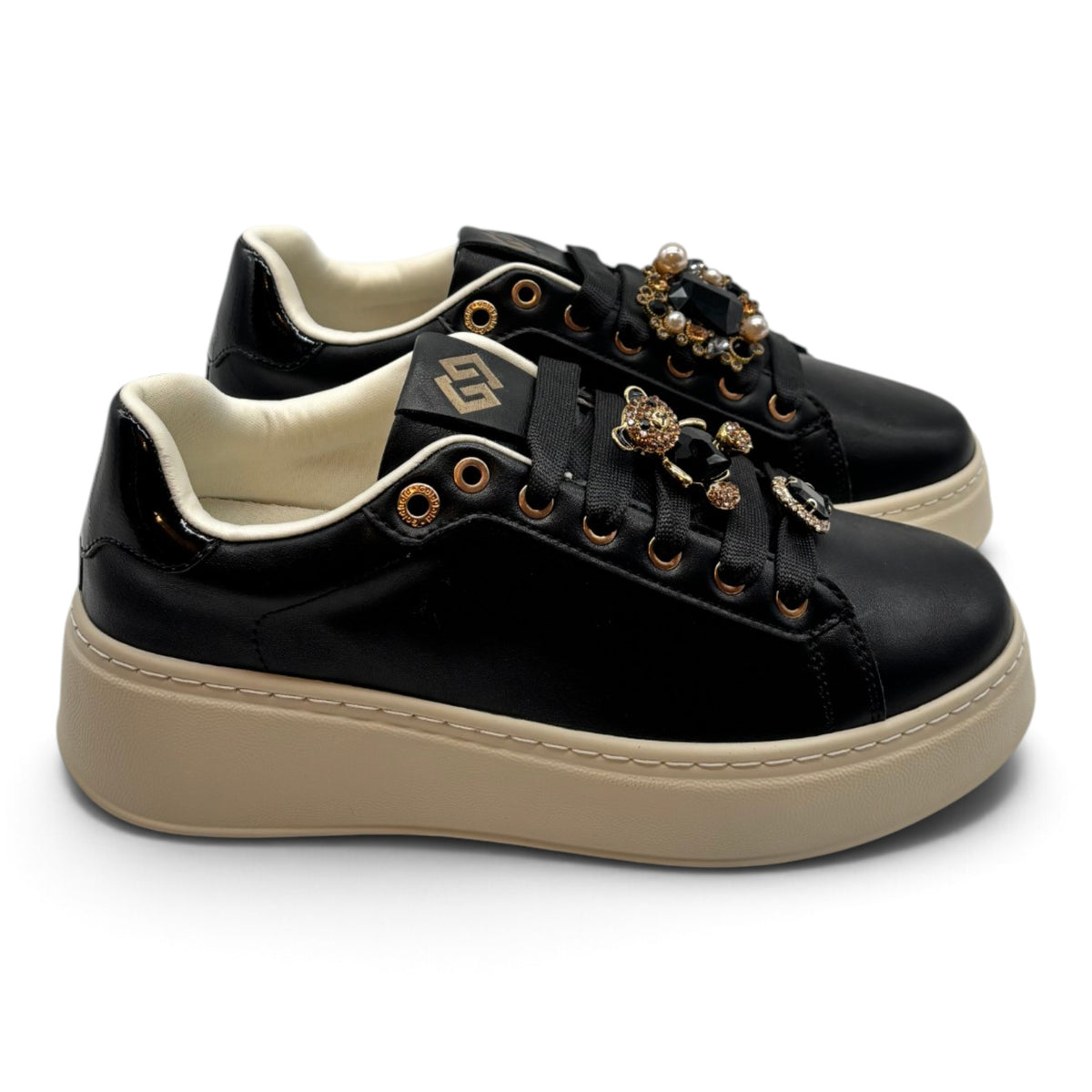 Gold&Gold GB1093-1 Sneakers con charms gioiello