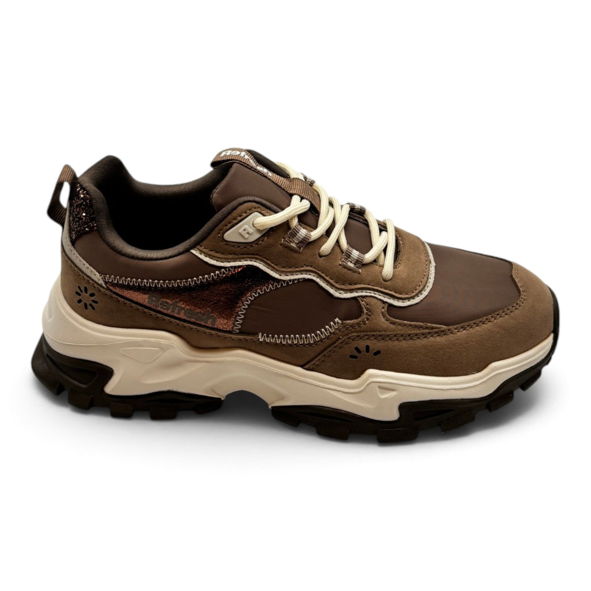 Refresh 173104 Sneakers urban con suola platform sagomata
