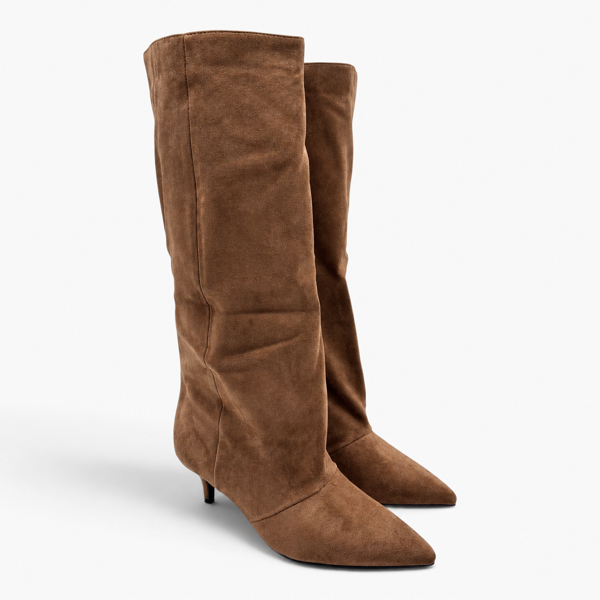 Batix Stivali slouchy a tubo con tacco kitten heel H8-1351H