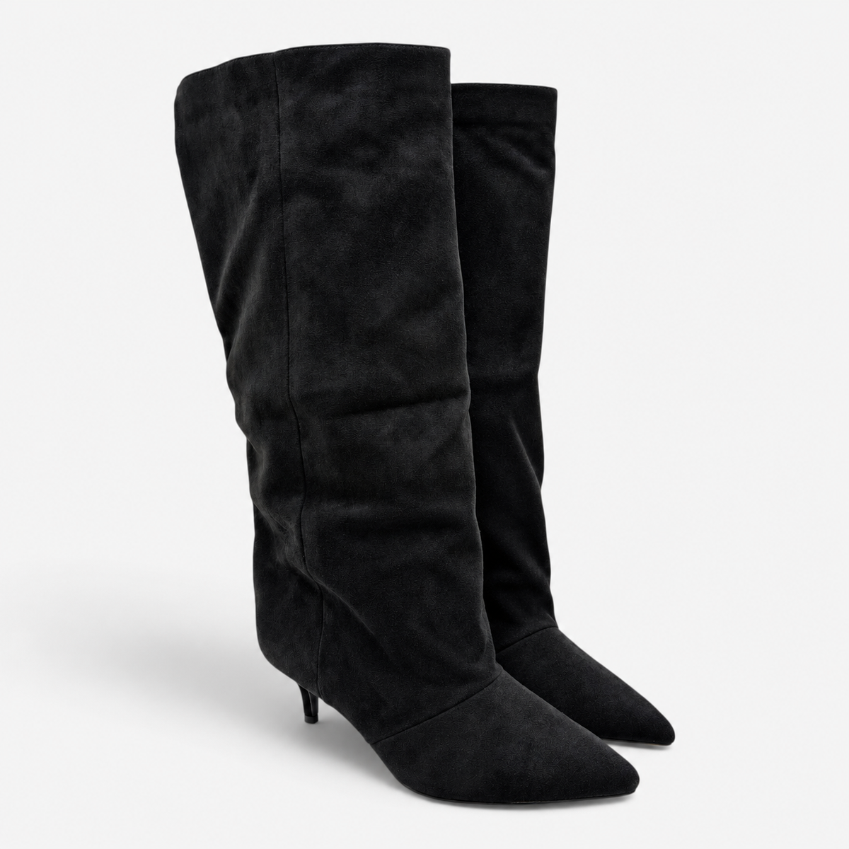 Batix Stivali slouchy a tubo con tacco kitten heel H8-1351H