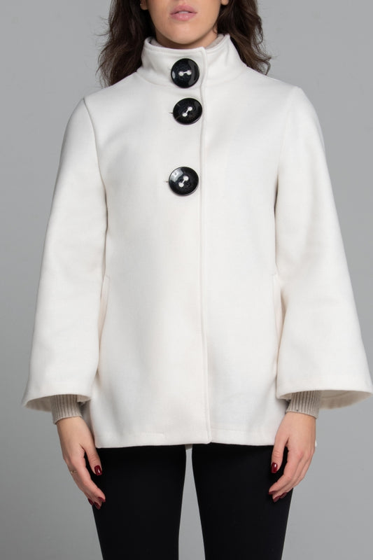 31820 JACKET WITH MAXI BUTTONS